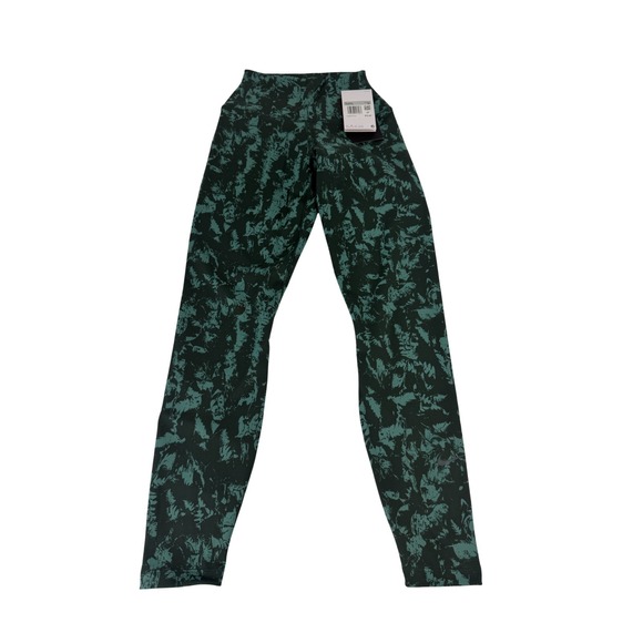 Nike Pants - Nike One Women's High-Waisted 7/8 Printed Leggings Green New Size M FZ3229-338